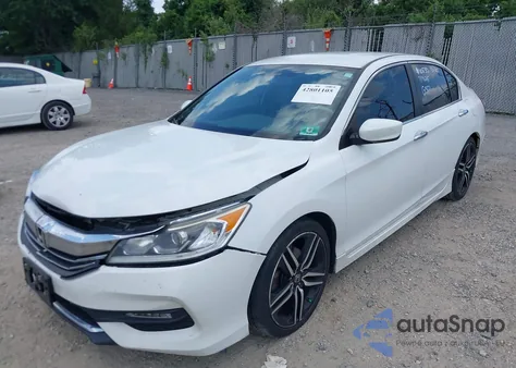 2017 Honda Accord Sport Se from USA, damaged, VIN 1HGCR2F17HA021515